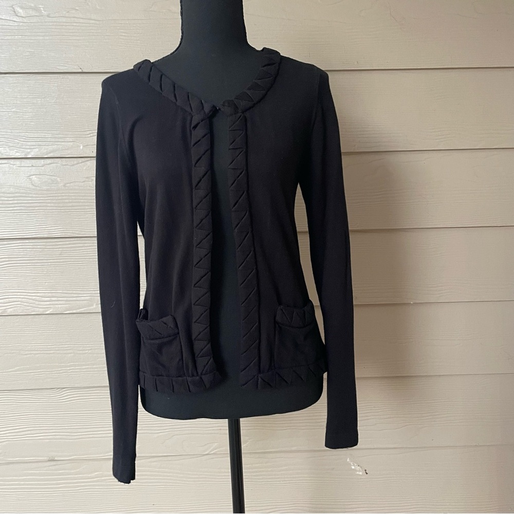 Banana Republic Black Cardigan Sweater Size M